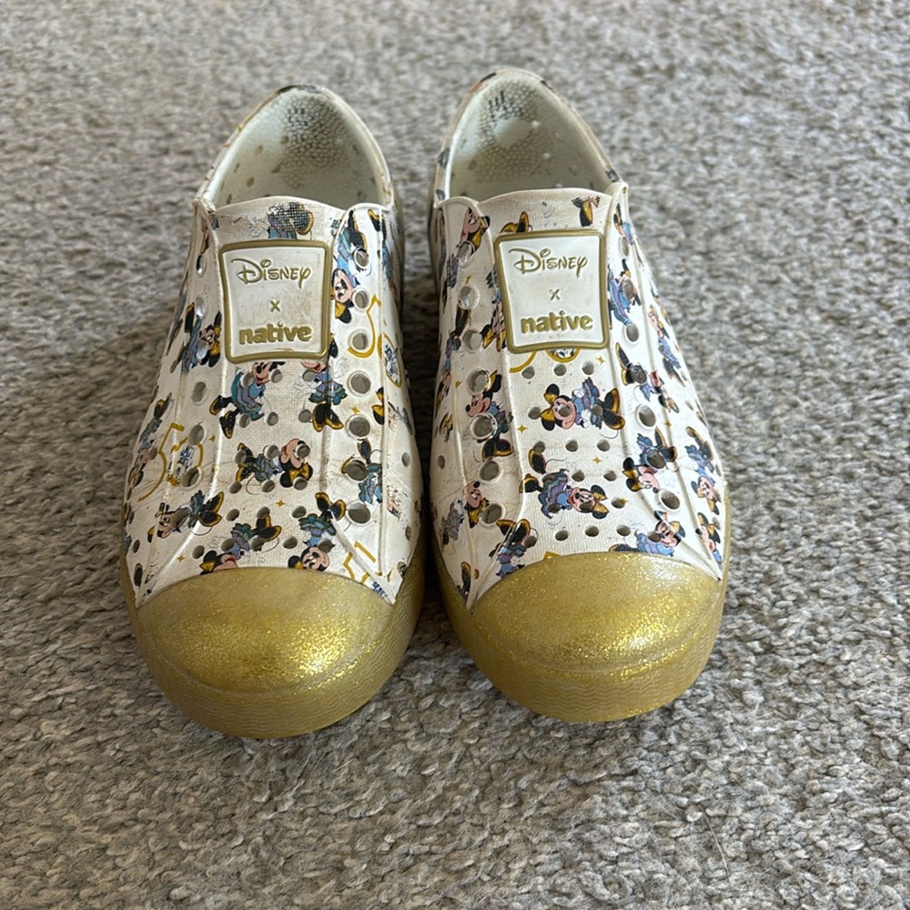 Disney x Native 50th Anniversary Kids Shoes size c12